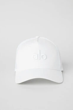 District Trucker Hat - White/White -ALO Clothing Shop A0007U 0000 b1 a2 fddc4d3b 5bc0 4fdc a3fa 9c7f067cada6
