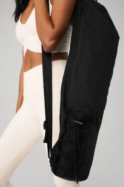 Yoga Mat Bag - Black -ALO Clothing Shop A0158U 01 b1 a4 m18