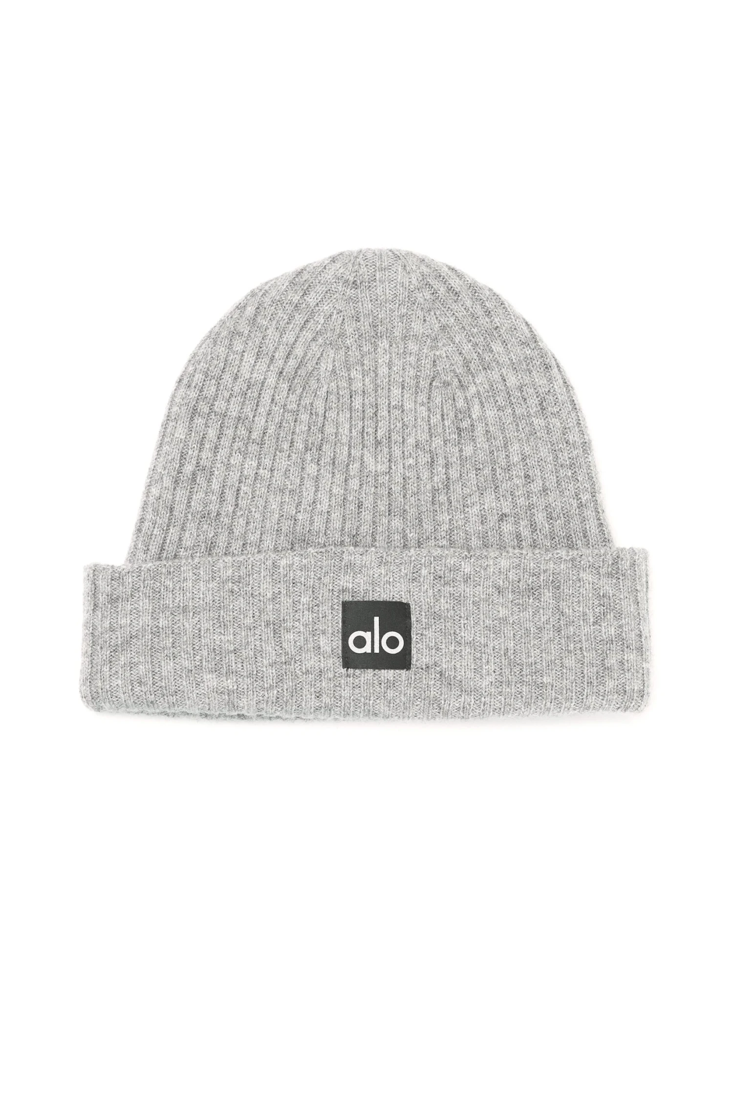 Cashmere Beanie - Dove Grey Heather 1 Cashmere Beanie - Dove Grey Heather