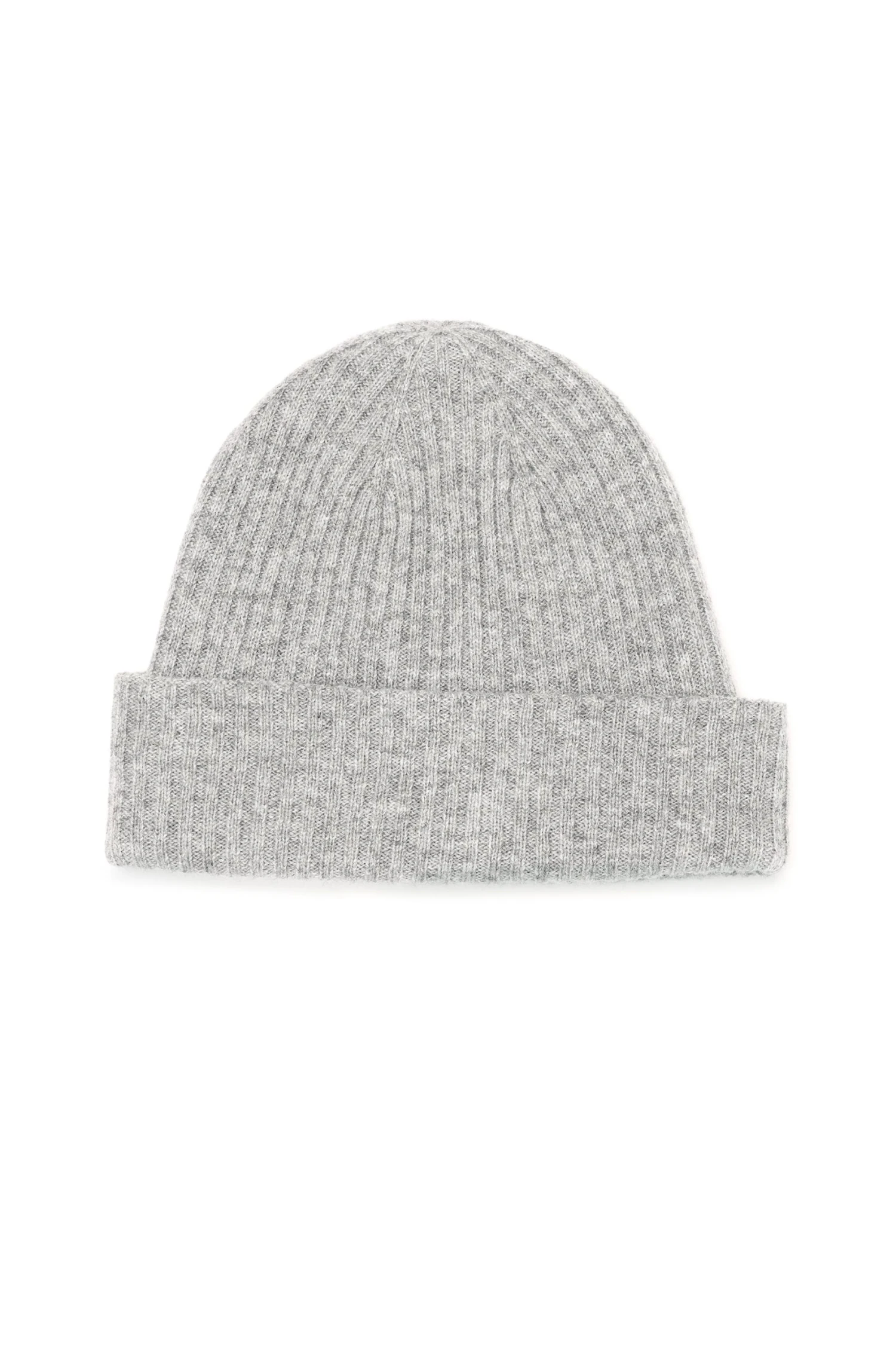 Cashmere Beanie - Dove Grey Heather 2 Cashmere Beanie - Dove Grey Heather - Image 2