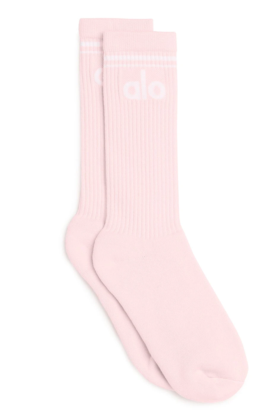 Unisex Throwback Sock - Powder Pink/White 1 Unisex Throwback Sock - Powder Pink/White