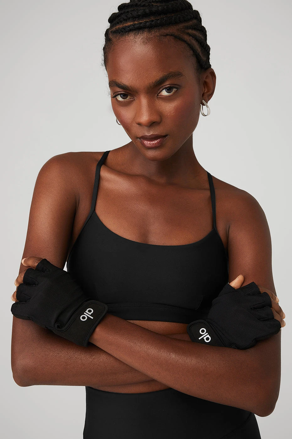 Power Moves Workout Gloves - Black 2 Power Moves Workout Gloves - Black - Image 2