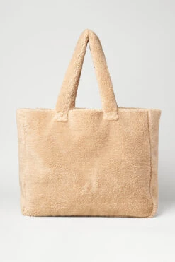 Foxy Sherpa Tote - Camel 9 Foxy Sherpa Tote - Camel -ALO Clothing Shop A0466U 01660 b1 a2 1