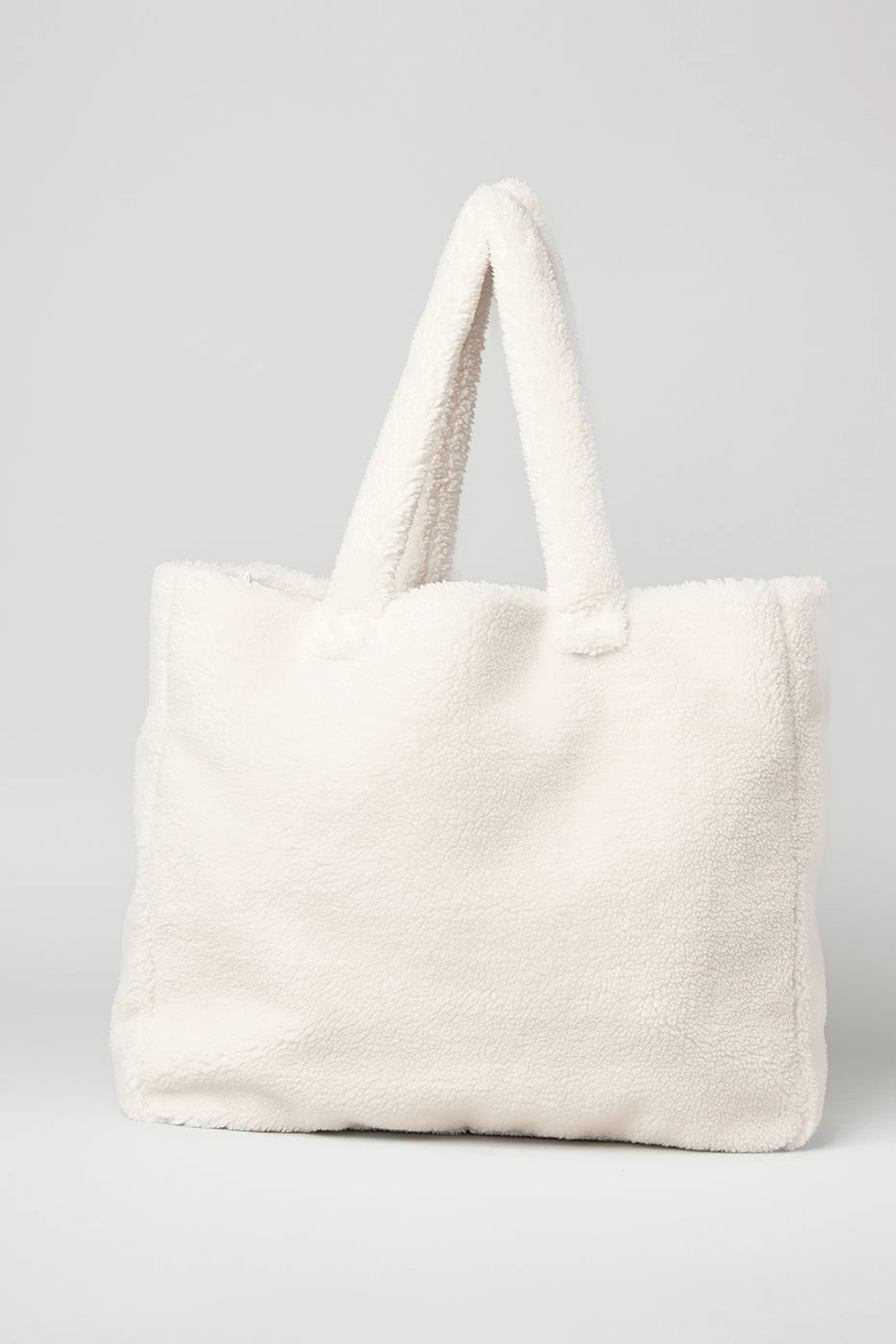 Foxy Sherpa Tote - Ivory 2 Foxy Sherpa Tote - Ivory - Image 2