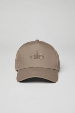 District Trucker Hat - Gravel -ALO Clothing Shop A0467U 01347 b1 s1 a1 617d6dc1 2306 4917 8eed 897668d11b07