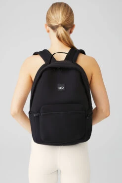 Stow Backpack - Black/Silver -ALO Clothing Shop A0481U 01115 b1 s1 a1 1 m131 edbfa306 db82 4a89 908b 20920edb48c9