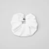 Bead It Oversized Scrunchie - White