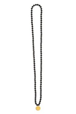 Black Onyx Mala Necklace -ALO Clothing Shop JSM0007 030704000 b1 a3