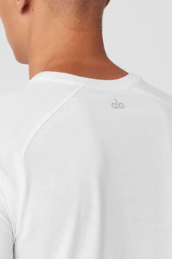 Triumph Raglan Tee - White -ALO Clothing Shop M1133R 00 b1 s3 a4 1 m154