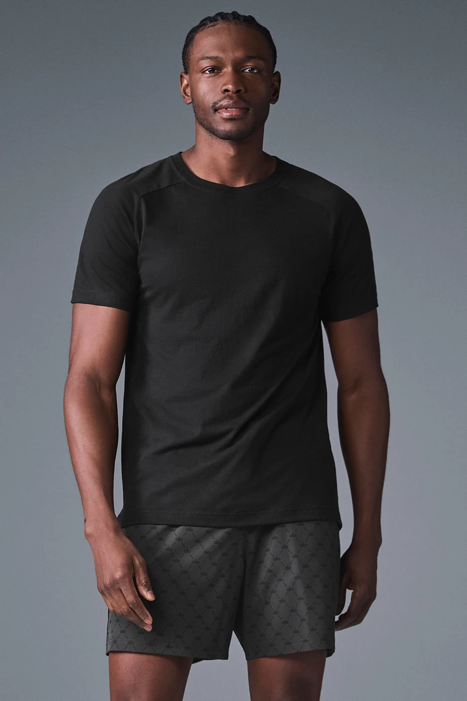 Triumph Raglan Tee - Black 1 Triumph Raglan Tee - Black