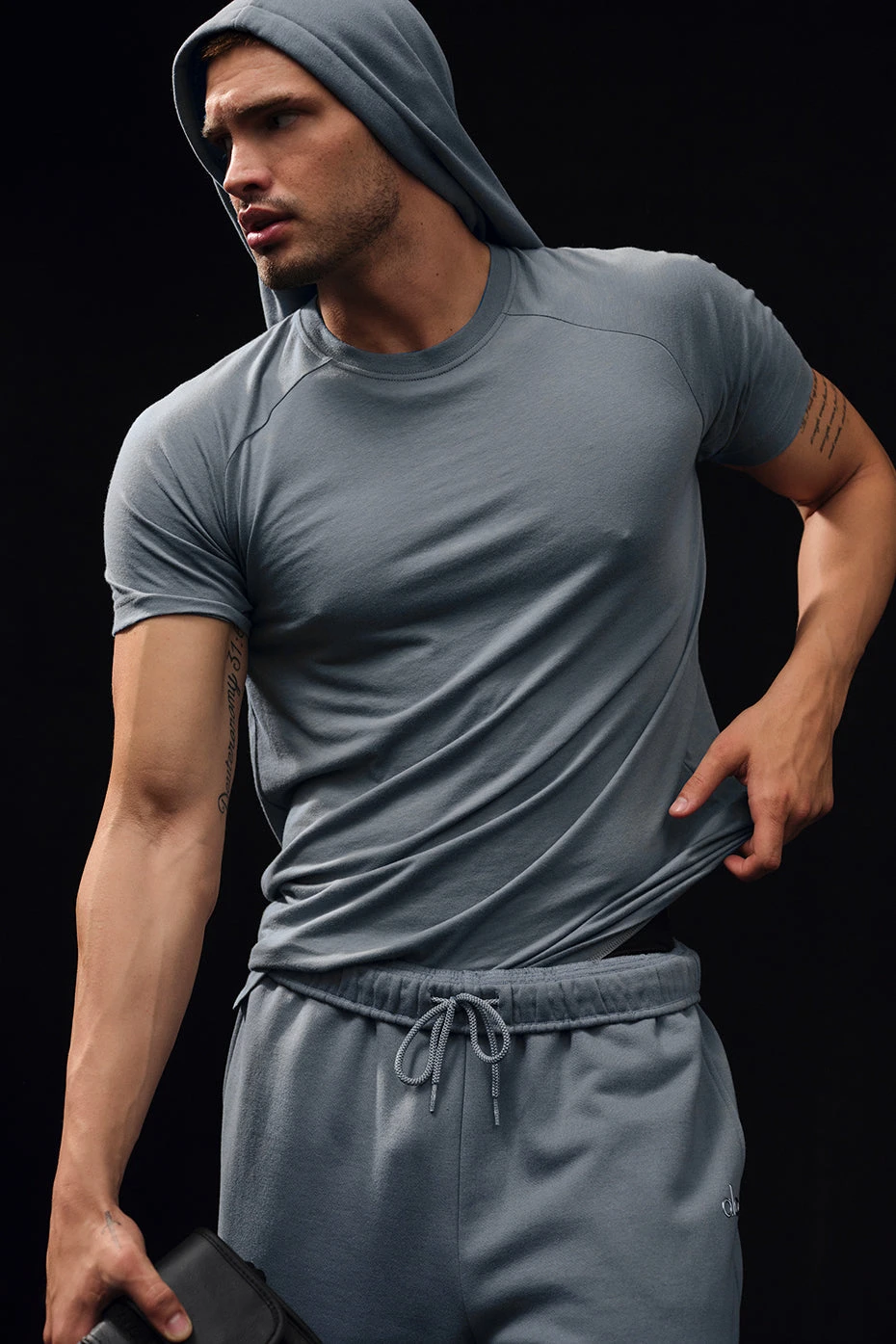 Triumph Raglan Tee - Steel Grey 1 Triumph Raglan Tee - Steel Grey