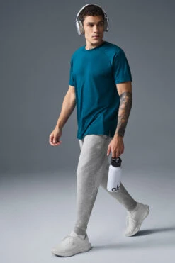 Triumph Raglan Tee - Eclipse Blue -ALO Clothing Shop M1133R 05600 b1 s1 a4 1 m214