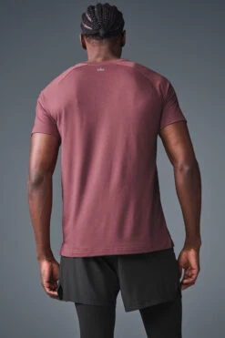 Triumph Raglan Tee - Burgundy Truffle 6 Triumph Raglan Tee - Burgundy Truffle -ALO Clothing Shop M1133R 05815 b1 s1 a2 1 m221