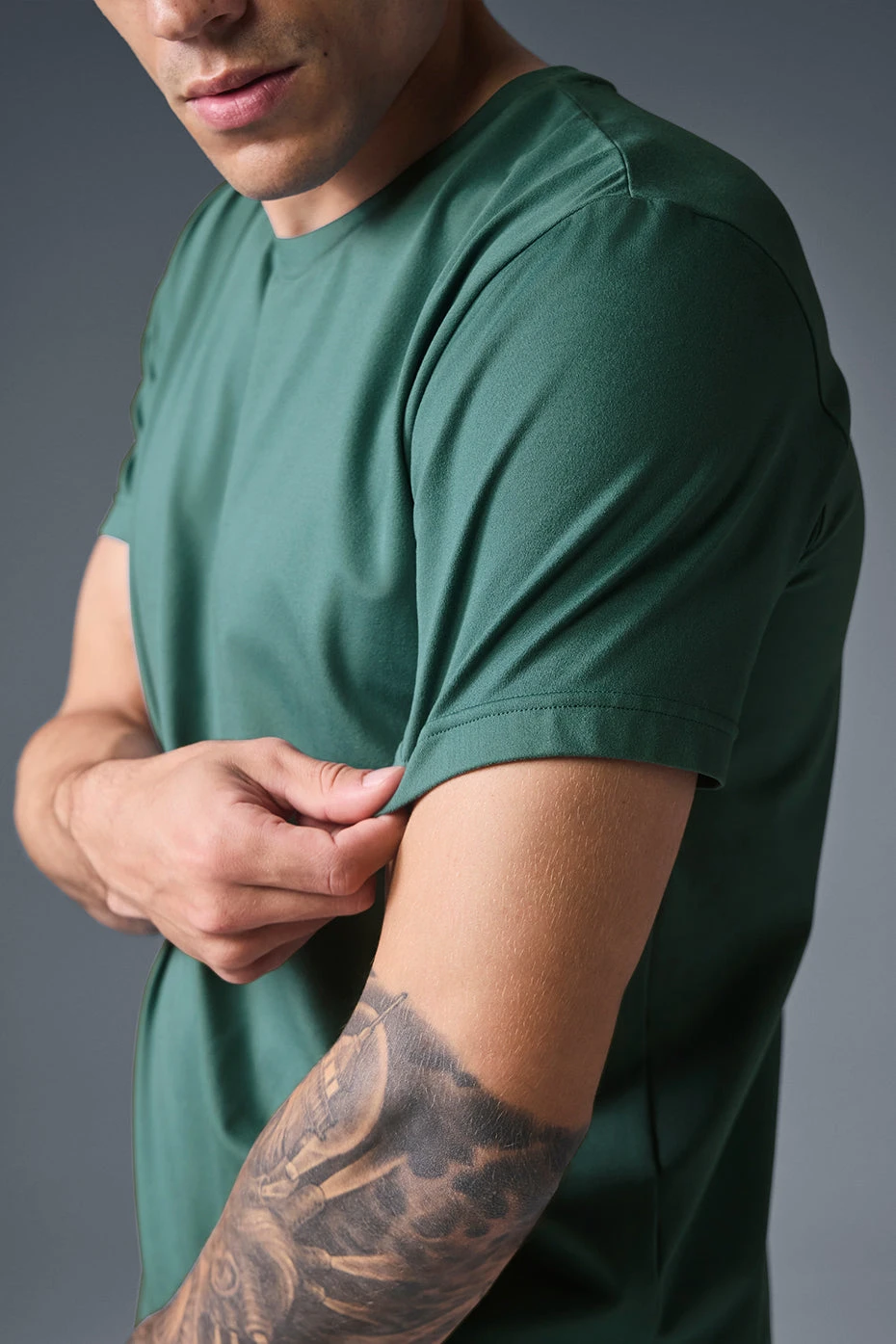 Conquer Reform Crewneck Short Sleeve - Winter Ivy 3 Conquer Reform Crewneck Short Sleeve - Winter Ivy - Image 3