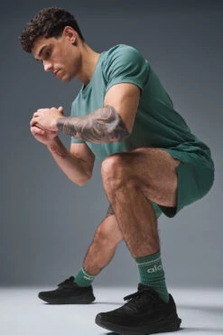 Conquer Reform Crewneck Short Sleeve - Winter Ivy 7 Conquer Reform Crewneck Short Sleeve - Winter Ivy -ALO Clothing Shop M1205R 05819 b1 s1 a4 1 m214