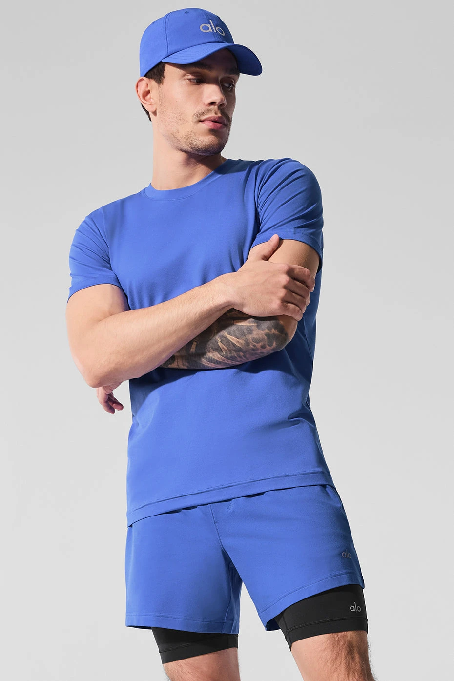 Conquer Reform Crewneck Short Sleeve - Marathon Blue 4 Conquer Reform Crewneck Short Sleeve - Marathon Blue - Image 4