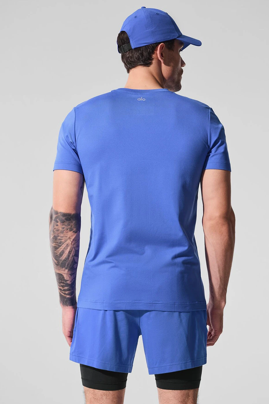 Conquer Reform Crewneck Short Sleeve - Marathon Blue 2 Conquer Reform Crewneck Short Sleeve - Marathon Blue - Image 2