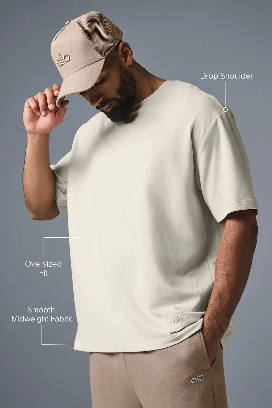 Double Take Short Sleeve - Bone 2 Double Take Short Sleeve - Bone - Image 2