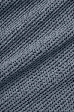 Open-Knit Polo - Steel Grey -ALO Clothing Shop M1229R 05541 b1 s1 a2 2 m180