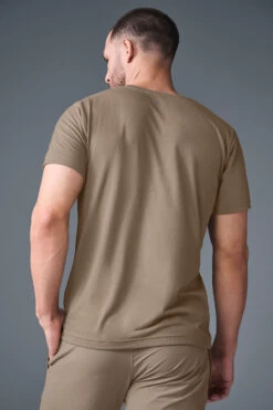 Triumph Tee - Gravel -ALO Clothing Shop M1257R 05438 b1 s3 a2 m226