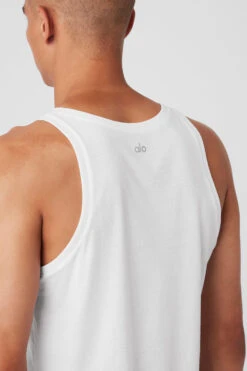 Triumph Tank - White 8 Triumph Tank - White -ALO Clothing Shop M2033R 00 b1 s3 a4 1 m154