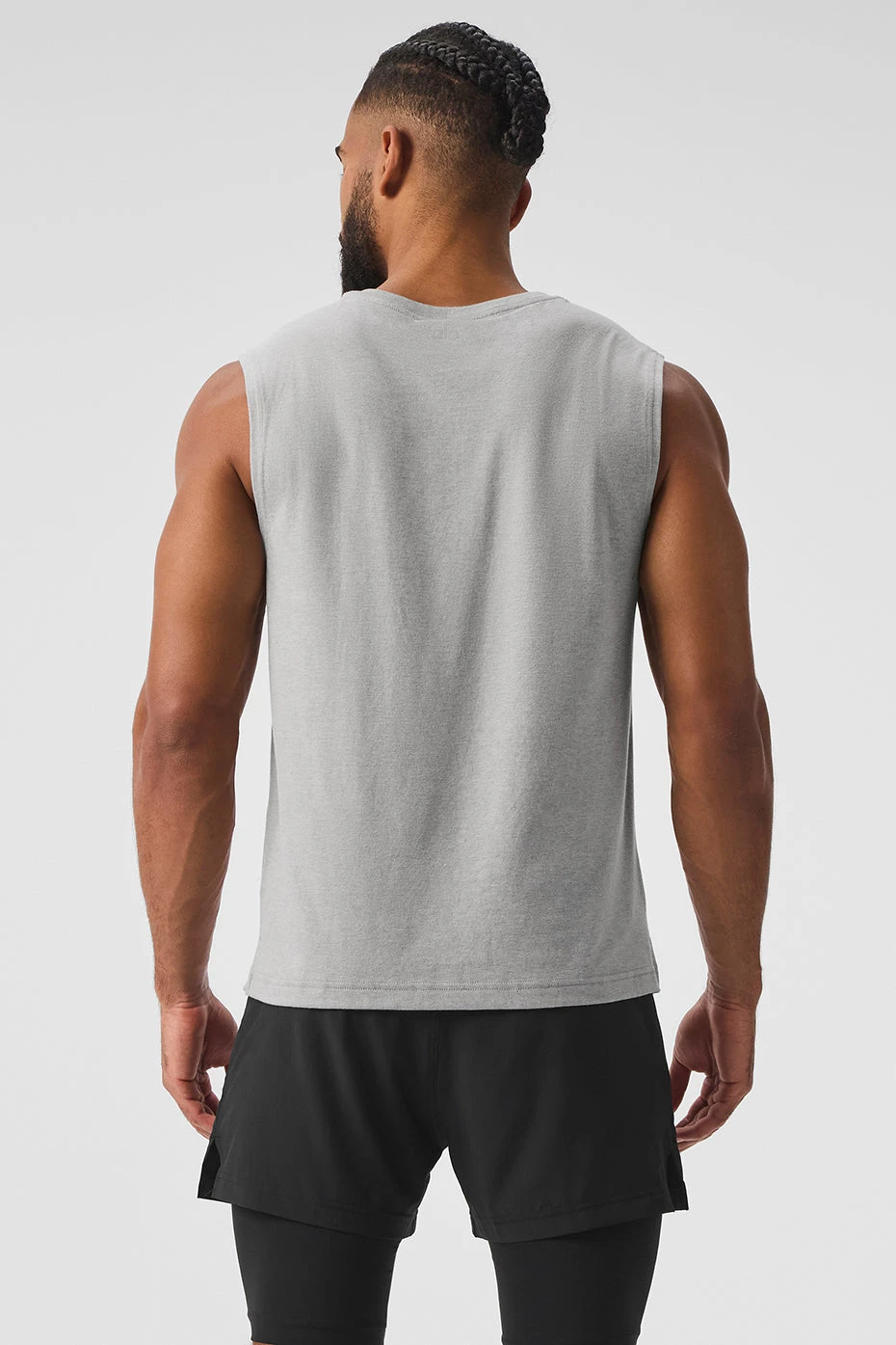 The Triumph Muscle Tank - Athletic Heather Grey 2 The Triumph Muscle Tank - Athletic Heather Grey - Image 2