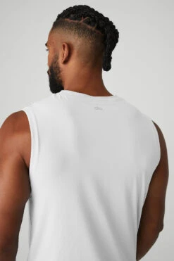 Idol Performance Tank - White -ALO Clothing Shop M2053R 00 b1 s3 a4 1 m93 a5bace57 7428 48c3 a5a8 ea08c1a2c193