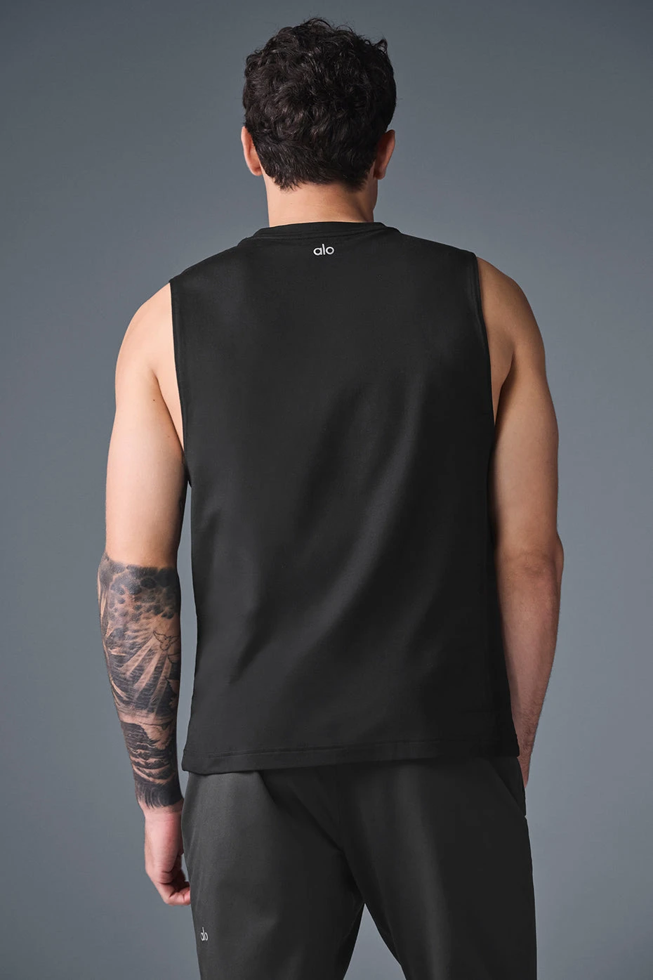 Conquer Muscle Tank - Black 2 Conquer Muscle Tank - Black - Image 2