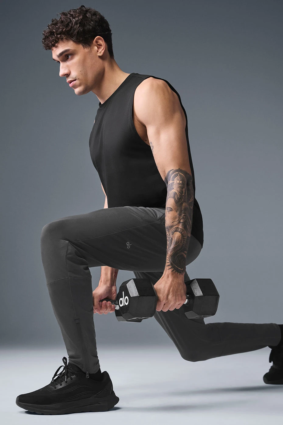 Conquer Muscle Tank - Black 5 Conquer Muscle Tank - Black - Image 5