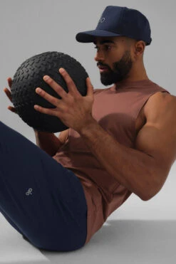 Conquer Muscle Tank - Chestnut 6 Conquer Muscle Tank - Chestnut -ALO Clothing Shop M2066R 03500 b1 s1 a3 1 m93