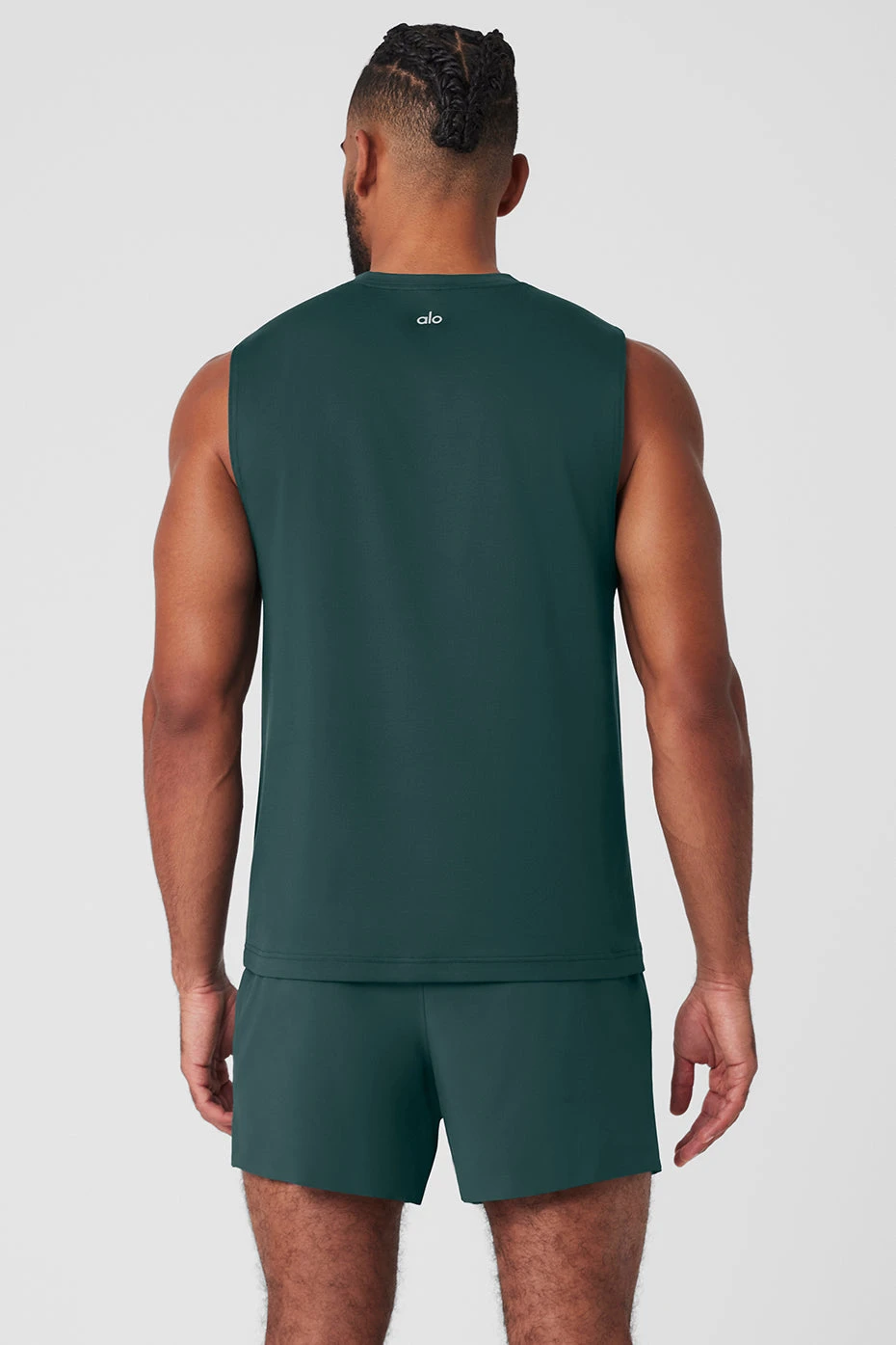 Conquer Muscle Tank - Midnight Green 2 Conquer Muscle Tank - Midnight Green - Image 2