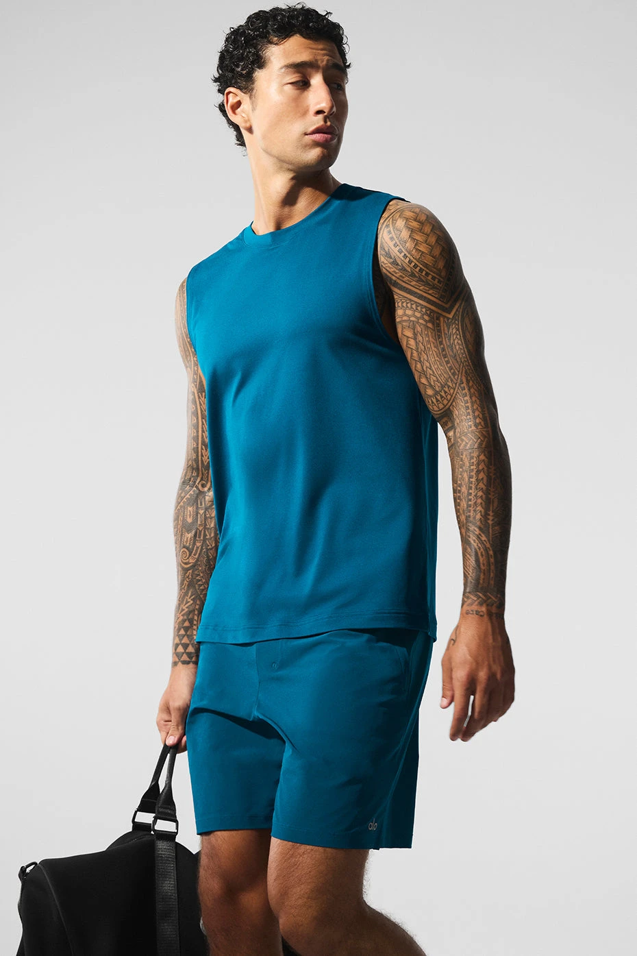 Conquer Muscle Tank - Eclipse Blue 1 Conquer Muscle Tank - Eclipse Blue