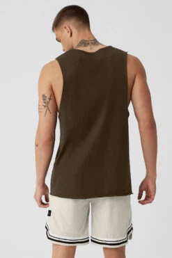 Society Raw Edge Tank - Espresso 7 Society Raw Edge Tank - Espresso -ALO Clothing Shop M2069R 04064 b1 s3 a3 1 m108 2d5267e4 010d 41de 9904 13a8bf2aada4