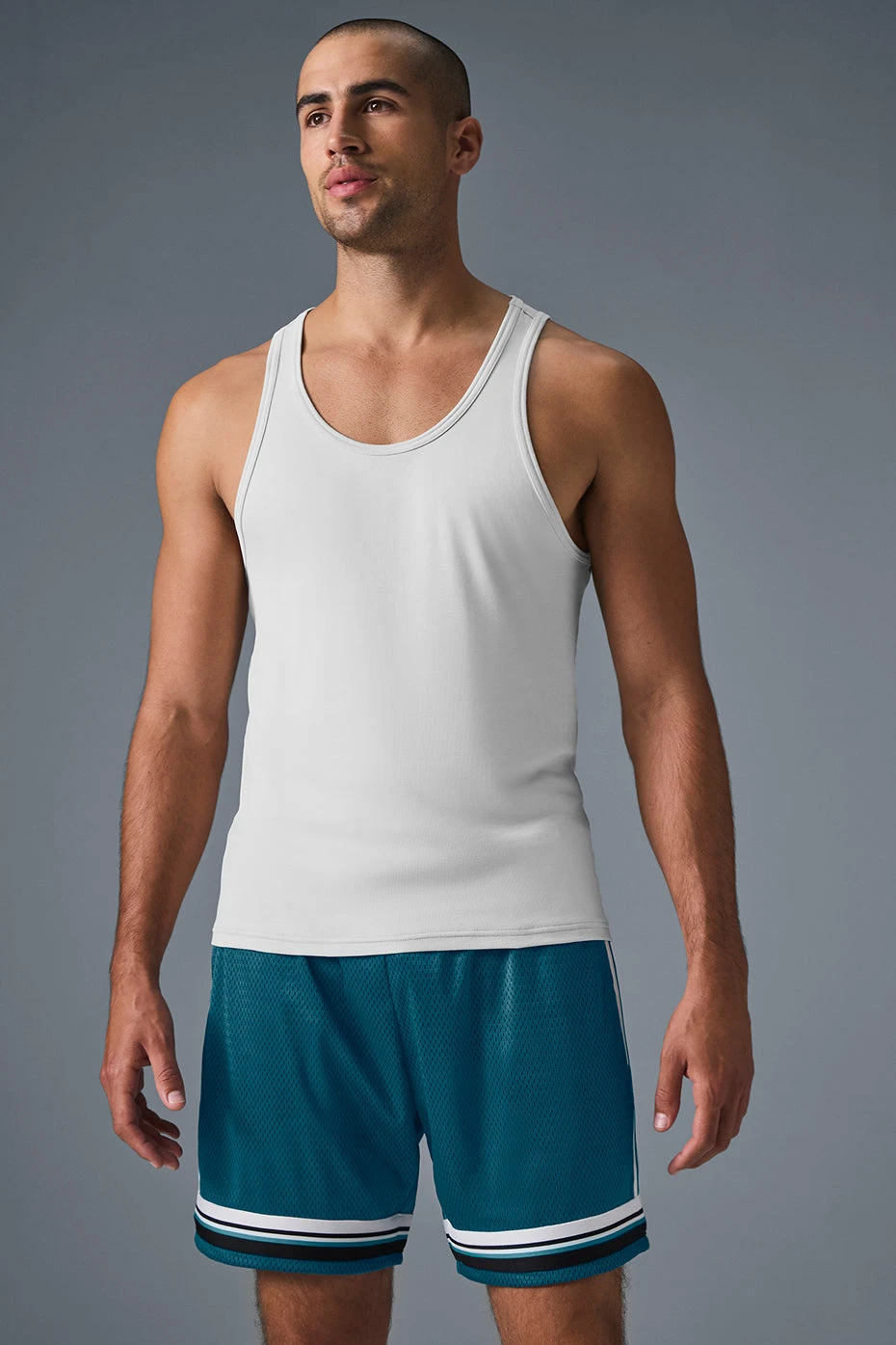 Everyday Modal Rib Tank - White 1 Everyday Modal Rib Tank - White