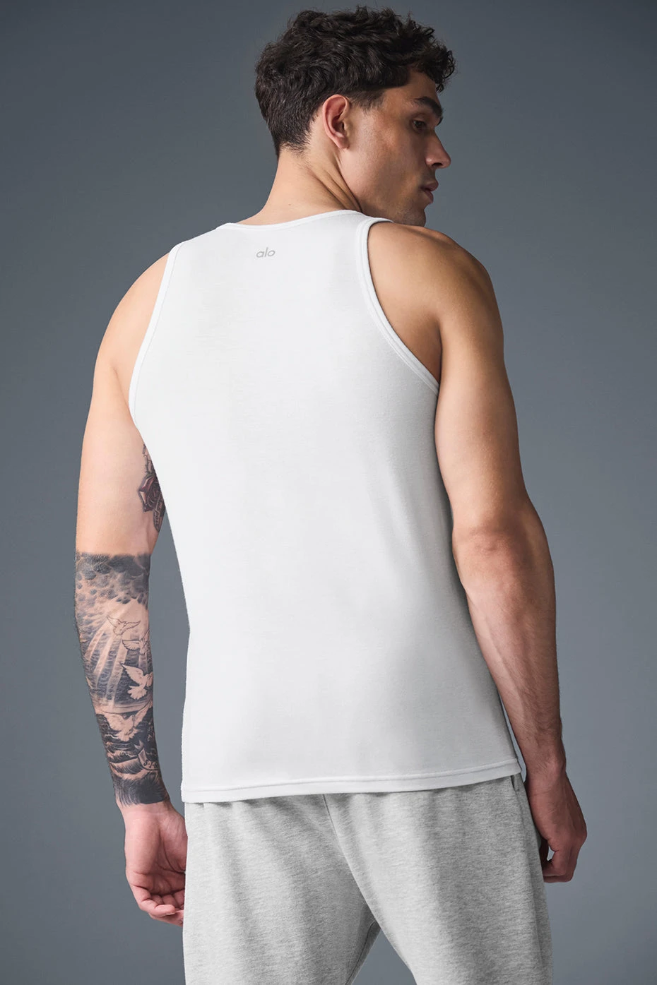 Everyday Modal Rib Tank - White 6 Everyday Modal Rib Tank - White - Image 6