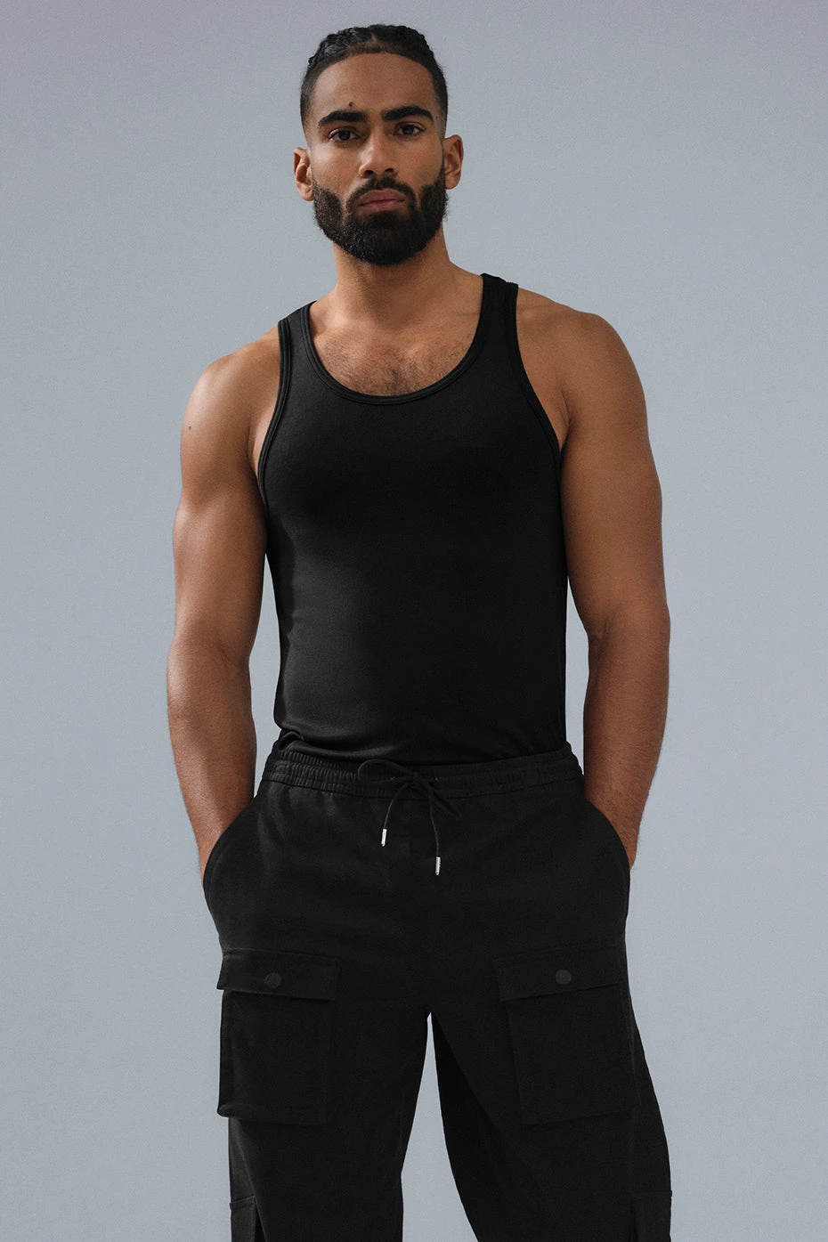 Everyday Modal Rib Tank - Black 3 Everyday Modal Rib Tank - Black - Image 3