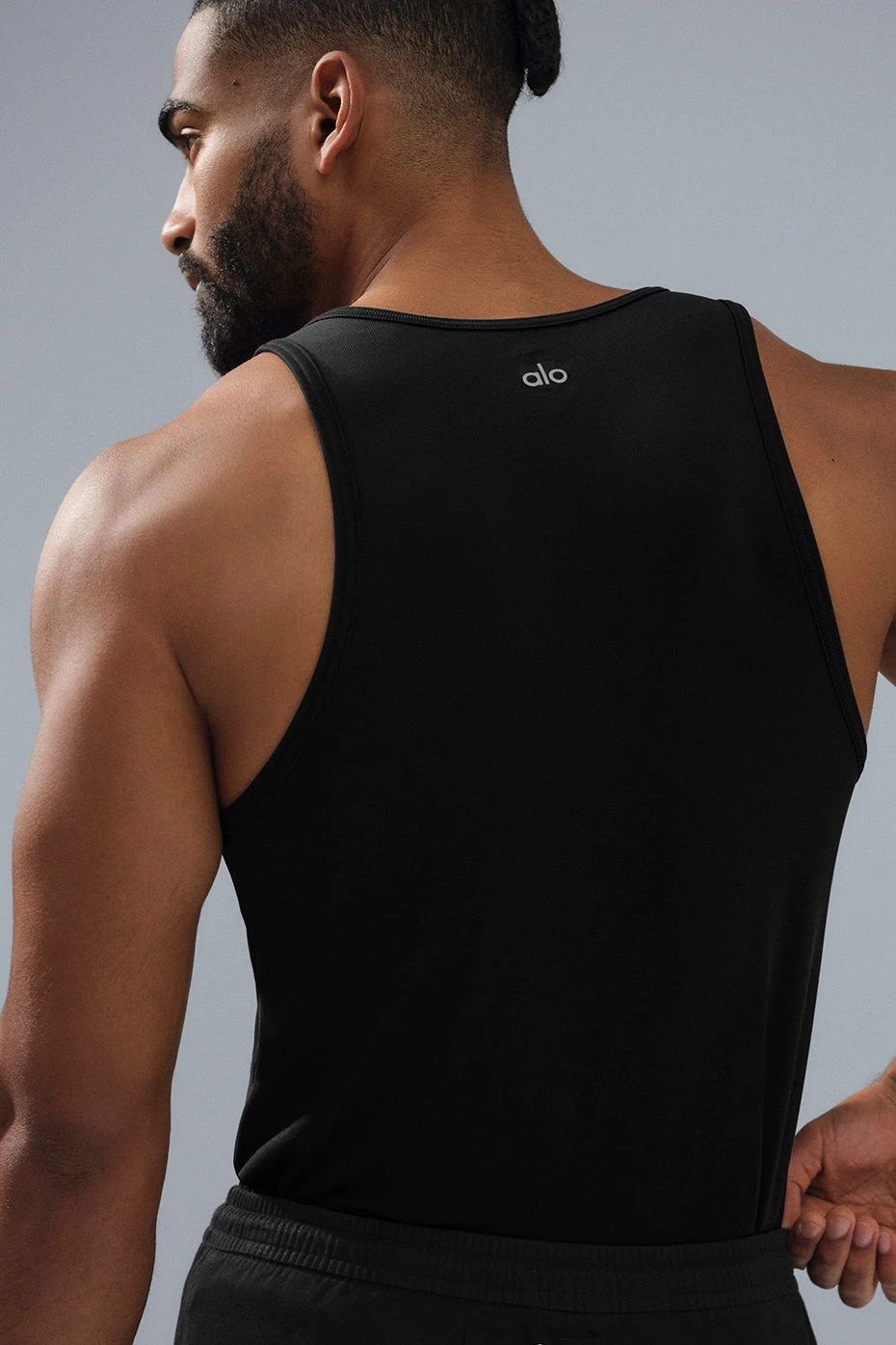 Everyday Modal Rib Tank - Black 2 Everyday Modal Rib Tank - Black - Image 2