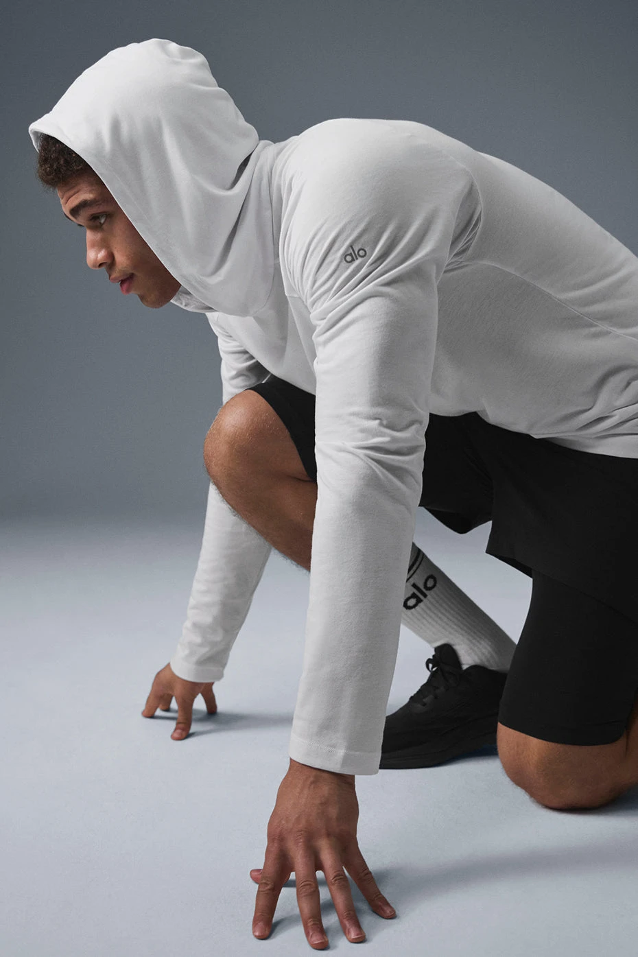 Core Hooded Runner - White 5 Core Hooded Runner - White - Image 5