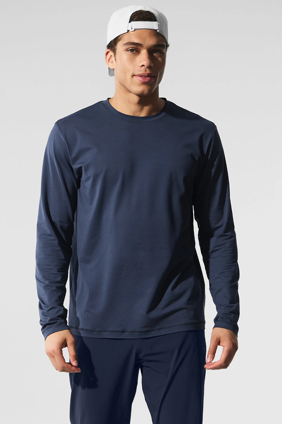 Conquer Reform Crewneck Long Sleeve - Navy 1 Conquer Reform Crewneck Long Sleeve - Navy