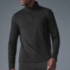 Conquer 1/4 Zip Reform Long Sleeve - Black