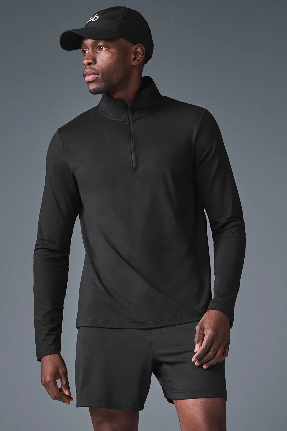 Conquer 1/4 Zip Reform Long Sleeve - Black 1 Conquer 1/4 Zip Reform Long Sleeve - Black