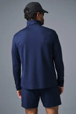Conquer 1/4 Zip Reform Long Sleeve - Navy 7 Conquer 1/4 Zip Reform Long Sleeve - Navy -ALO Clothing Shop M3193R 03842 b1 s3 a2 1 m195