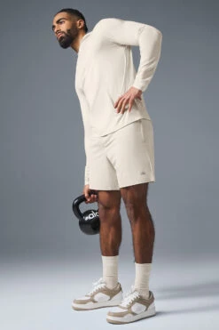 Conquer Reform Long Sleeve With Hood - Bone -ALO Clothing Shop M3199R 03040 b1 s3 a3 1 m93