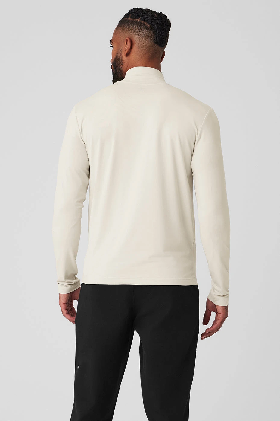 Conquer Reform Mock Neck Long Sleeve - Bone 2 Conquer Reform Mock Neck Long Sleeve - Bone - Image 2