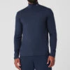 Conquer Reform Mock Neck Long Sleeve - Navy