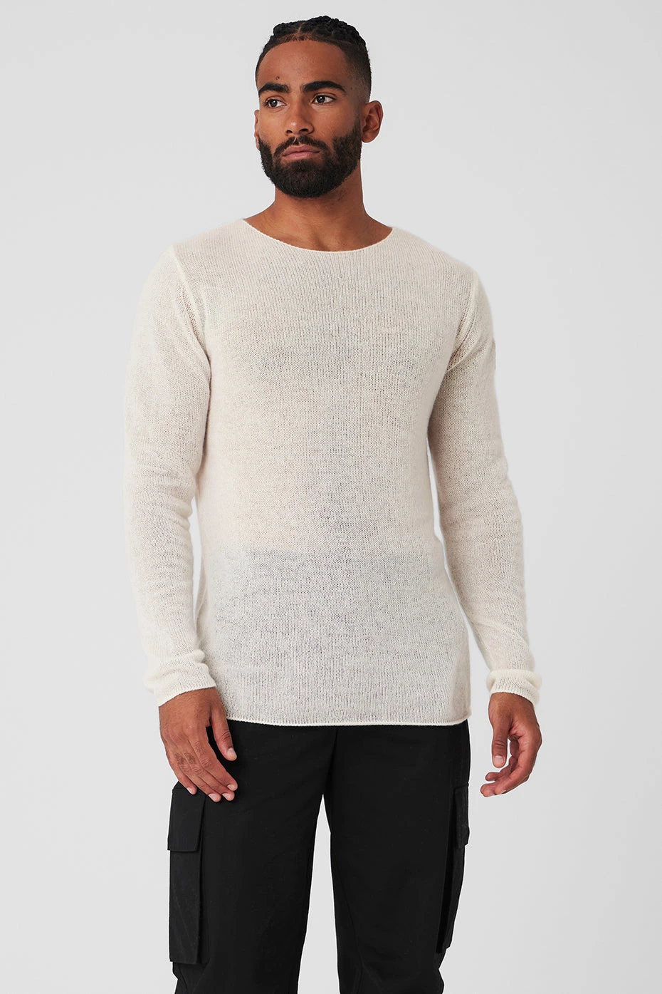 Cashmere Reform Long Sleeve - Ivory 1 Cashmere Reform Long Sleeve - Ivory