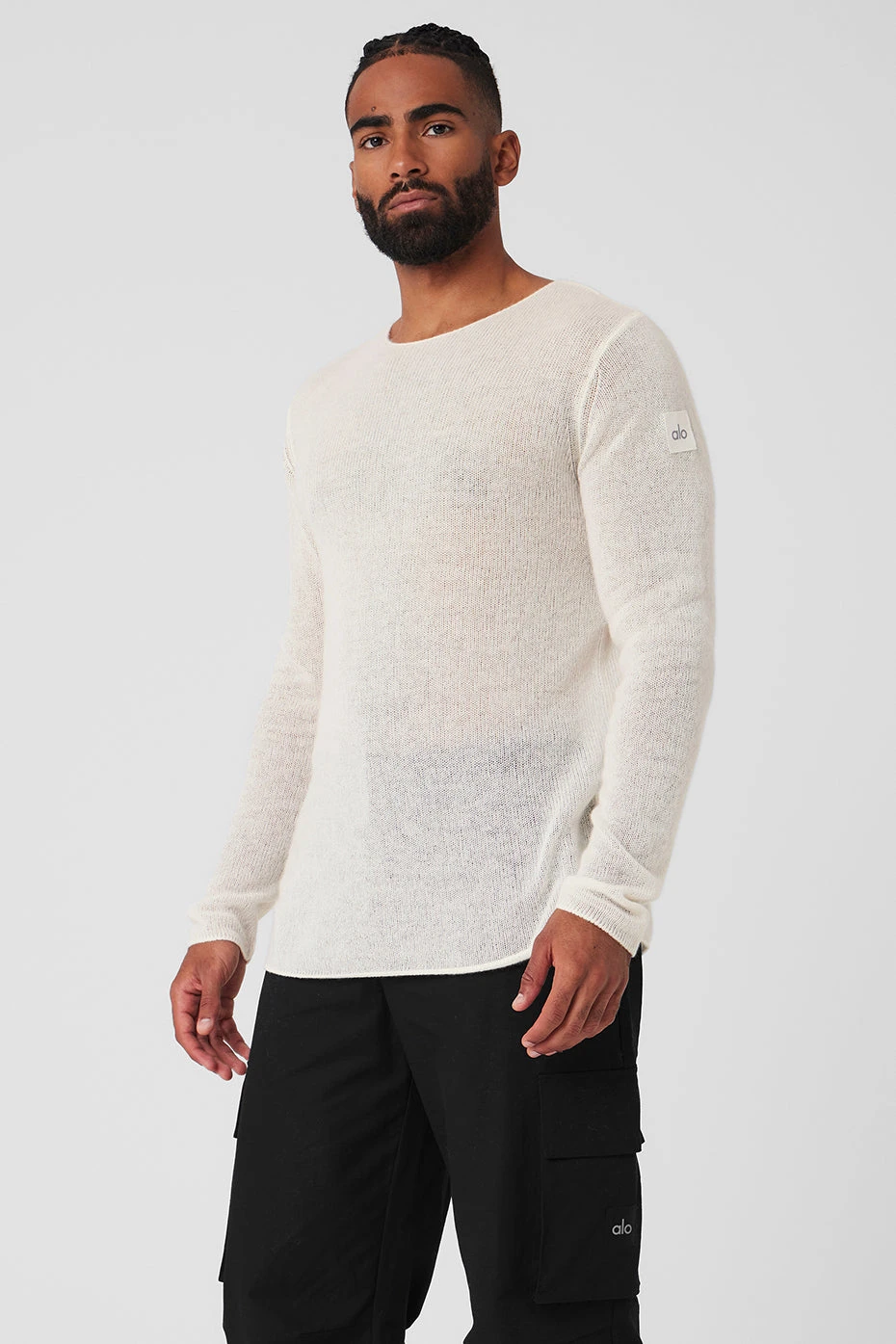 Cashmere Reform Long Sleeve - Ivory 3 Cashmere Reform Long Sleeve - Ivory - Image 3