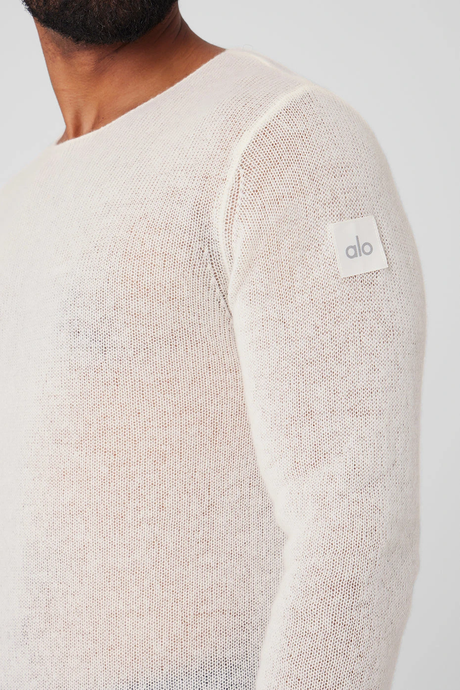 Cashmere Reform Long Sleeve - Ivory 4 Cashmere Reform Long Sleeve - Ivory - Image 4
