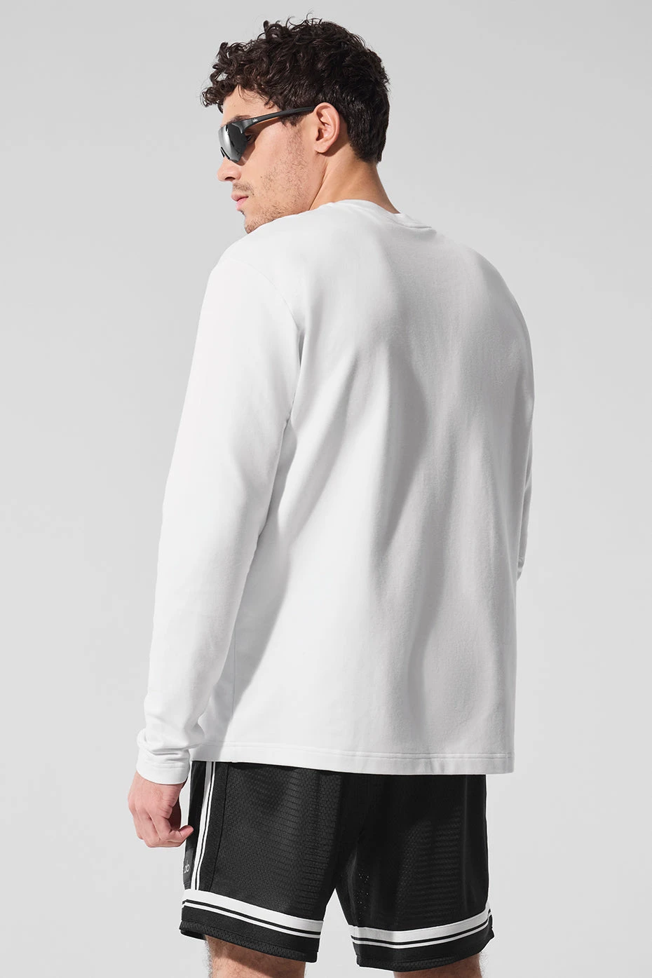 Double Take Long Sleeve Crew - White 3 Double Take Long Sleeve Crew - White - Image 3