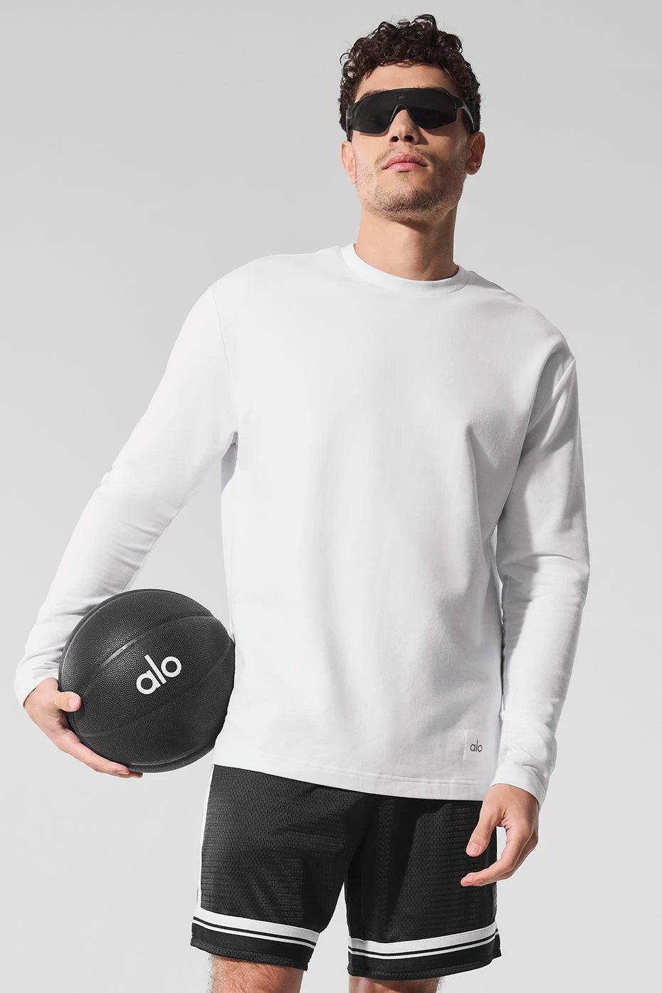 Double Take Long Sleeve Crew - White 4 Double Take Long Sleeve Crew - White - Image 4